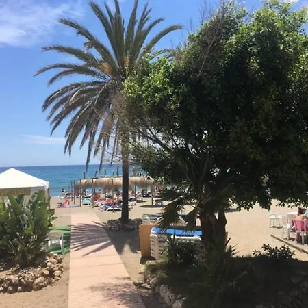 1st Line On The Beach! Center! /rooftop Pool Apartment Marbella