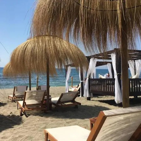 1st Line On The Beach! Center! /rooftop Pool Apartment Marbella